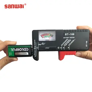 small laptop battery capacity tester BT-168 for testing dry battery and universal button cell