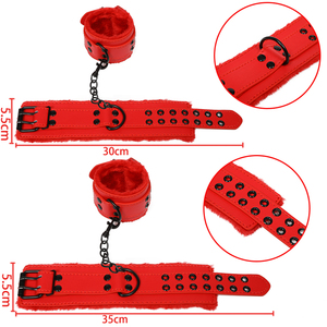 <span class=keywords><strong>Lobo</strong></span> negro de <span class=keywords><strong>la</strong></span> <span class=keywords><strong>marca</strong></span> japonesa de china auto bdsm engranaje cuello restricciones kit conjunto femenino <span class=keywords><strong>del</strong></span> sexo cuerda bondage - Product Image 3