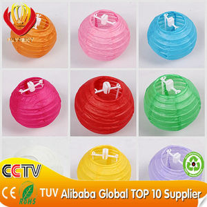 Nhà Máy Bán Buôn Trung Quốc <span class=keywords><strong>Craft</strong></span> 10 Inch 25Cm Handmade Giấy Đèn Lồng - Product Image 4