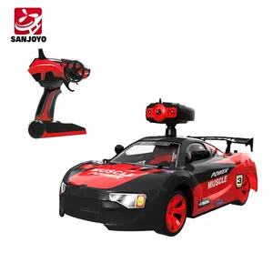 oyuncak araba video Suppliers-Yeni kamera araba video 2.4G 1/14 yüksek hızlı çocuklar araba rc sürüklenme araba hd kamera ile SJY-181402