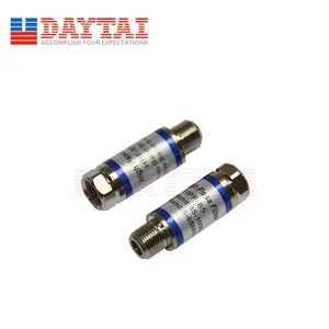 860 mhz catv high band pass filter daytai catv hpf 85 1000mhz 13x41 l mm 5 65mhz fl 10 male to female hpf-85 daytai hpf-85