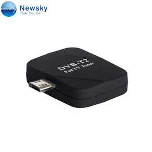 Sintonizador de tv, superventas, micro USB 2,0, dvb t2, android