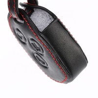 Étui de protection pour clé de voiture à distance en cuir à 3 boutons pour Ford Focus Mondeo Festiva Fusion Suit Fiesta KA