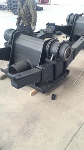 Suspensión de carretón nueva 32T con 2 BPW Axle 16T Semi Trailer Axle Trailerparts y accesorios - Product Image 3