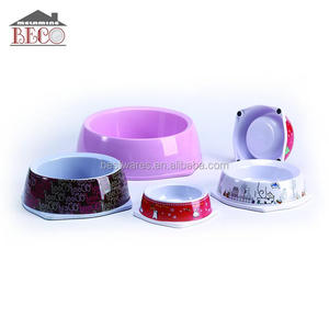Cuenco redondo de plástico para comida de perro, melamina, personalizado - Product Image 2