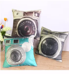 Vintage Camera Cushion 45*45cm/17.7*17.7'' Wholesale Home Decor pillow