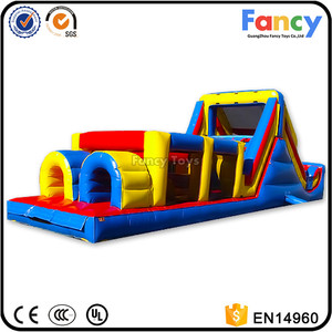 Circuito <span class=keywords><strong>de</strong></span> Obstáculos Inflable para Niños con Certificación EN14960 CE y Castillo Inflable con 3 Años <span class=keywords><strong>de</strong></span> Garantía, Material <span class=keywords><strong>de</strong></span> PVC para Uso en Exteriores - Product Image 5