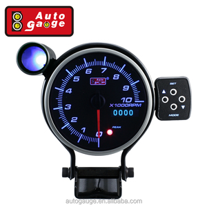 เครื่องวัดความเร็วมอเตอร์95มม.,หน้าจอ LED แสดงผลรอบต่อนาทีมีการเตือนจุดสูงสุดพร้อมไฟเปลี่ยนเกียร์ด้านนอก OLED - Product Image 2