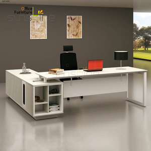 Nuevo estilo Modern Sunshine Executive MDF + Modelo de mesa de oficina de acero a la venta - Product Image 1