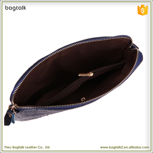 2 in 1 borsa pochette e tracolla in <span class=keywords><strong>pelle</strong></span> di coccodrillo nero - Product Image 5