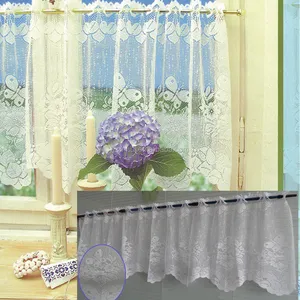 Dentelle papillon rideaux pour fenêtre valance 60 Par 20 pouces