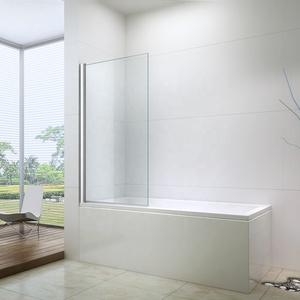 Vasca da bagno partizione disegno <span class=keywords><strong>doccia</strong></span> in vetro dello schermo più di vasca da bagno - Product Image 3