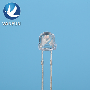 Vanfun <span class=keywords><strong>5Mm</strong></span> <span class=keywords><strong>Led</strong></span> Diode Stro Hoed Ontwerp Omgekeerde Spanning <span class=keywords><strong>5V</strong></span> <span class=keywords><strong>Dip</strong></span> Door Gat 1000 Stuks Per Tas Fabrikant Product - Product Image 4