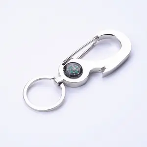 Hot Sale Compass Bottle Opener Keychain、Cheap Custom Bottle Opener、Engraving Logo Promotion Bottle Openerキーホルダー