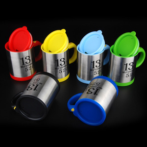 Automático al por mayor de 400 ML Productos WEONE Uno Mismo Que Revuelve la Taza de Acero Inoxidable de Doble Pared - Product Image 3