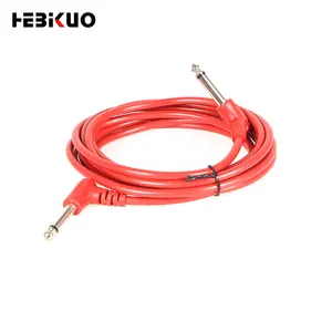 HEBIKUO-cable Flexible para guitarra, Cable trenzado de diferentes longitudes, 3,0 m, 5m, 10m