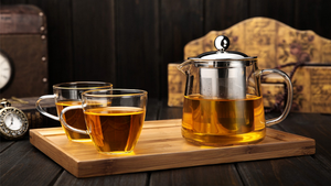 Théière résistante à la chaleur avec couvercle en acier inoxydable, verre borosilicate cafetière - Product Image 5