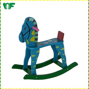 2017 Nuevos productos de madera caballito de madera de la vendimia - Product Image 3