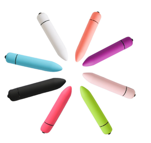 Juguete sexual de silicona para adultos, estimulador de Vagina y Vagina, vibrador de bala, 10 velocidades - Product Image 1