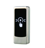LED照明付き金属製防水タッチセンサードア出口リリースボタンスイッチ