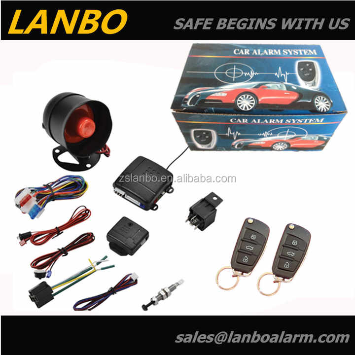 inwells car alarm system LB100D. Remote trunk release