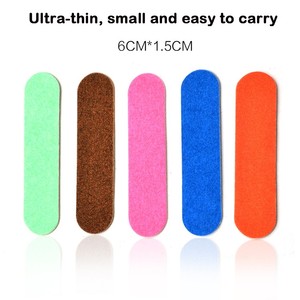 Mini <span class=keywords><strong>lime</strong></span> à ongles <span class=keywords><strong>en</strong></span> <span class=keywords><strong>bois</strong></span> jetable pour manucure professionnelle, outil de soins des ongles - Product Image 5