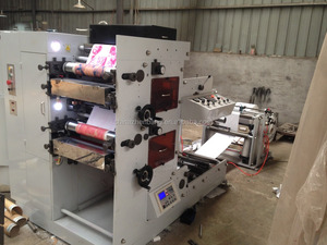 2 Colore Stretto <span class=keywords><strong>Web</strong></span> Rotolo di Carta Flexo <span class=keywords><strong>Printing</strong></span> Machine - Product Image 1