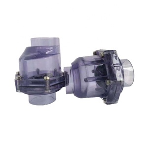 DN40 50 Mét <span class=keywords><strong>Socket</strong></span> Trong Suốt Lập Dị Pvc Rõ Ràng <span class=keywords><strong>Swing</strong></span> Kiểm Tra Van - Product Image 2