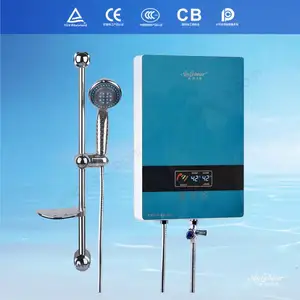 Shower kamar mandi geyser air penyanyi elektronik termostat pemanas air listrik