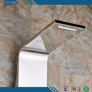 Offres Spéciales Style Moderne Thermostatique Robinets <span class=keywords><strong>de</strong></span> <span class=keywords><strong>salle</strong></span> <span class=keywords><strong>de</strong></span> <span class=keywords><strong>bain</strong></span> en acier Inoxydable Panneau <span class=keywords><strong>de</strong></span> <span class=keywords><strong>Douche</strong></span> - Product Image 3