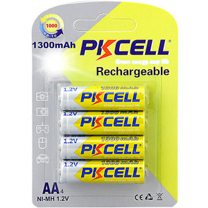 Высокое Качество PKCELL <span class=keywords><strong>ni</strong></span>-<span class=keywords><strong>mh</strong></span> aa <span class=keywords><strong>1300</strong></span> мАч 1.2 В nimh аккумулятор аккумуляторная батарея - Product Image 4