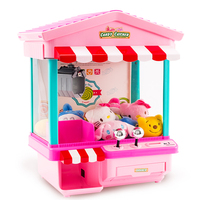 Griffe Machine Jeu LED Lumières Grabber Mini Candy Catcher Jouet Grue Machine