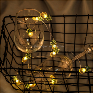 Pin Hoạt Động Dứa Led Dây Đồng Chuỗi Ánh Sáng Cho Giáng Sinh Đảng Wedding Vườn Sân Trang Trí - Product Image 2