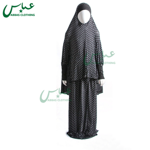 Vestido <span class=keywords><strong>de</strong></span> Oración Musulmán <span class=keywords><strong>de</strong></span> Poliéster <span class=keywords><strong>de</strong></span> Alta Calidad Marca ABBAS, Manga Larga para Niñas - Product Image 6