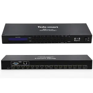 TESmart HDMI Matrix 8 in 8 out supporta il controllo IP in altre apparecchiature Audio e Video domestiche AV 4k 30Hz Matrix Switcher