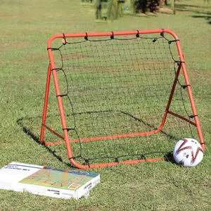 Günstiger Preis UV-stabilisiertes tragbares Fußballfußball-Single-Rebound-Netz mit Fabrik preis