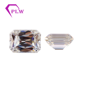 เพชรสังเคราะห์เพชรโมอิสใหม่ตัดจากพลอย plw จาก Wuzhou