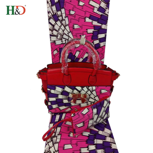 H & D China precio Super cera tela material de tela conjunto africano Ankara telas en Alibaba - Product Image 1