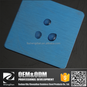 Venta caliente <span class=keywords><strong>del</strong></span> <span class=keywords><strong>Precio</strong></span> Barato Azul Zafiro Color Decorativo 304 Rayita Hoja de Acero Inoxidable Pulido - Product Image 5