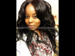 100% Extensions de cheveux humains naturels Remy fermetures de dentelle soyeuse Hairgrade indien - Product Image 3