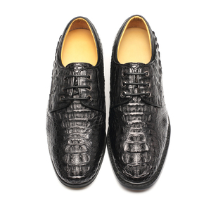 Zapatos elevadores de piel de cocodrilo para hombres, zapatos de aumento de altura de 7,5 cm, venta al por mayor, ropa duradera, vestidos formales de invierno negros formales