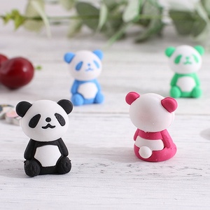 Trường Khuyến Mại Thời Trang Phim Hoạt Hình 3D DIY Panda Dễ Thương Ma Thuật Cao Su Bút Chì Tẩy - Product Image 3