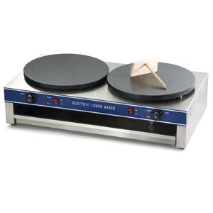 Crêpière industrielle <span class=keywords><strong>professionnelle</strong></span>/Machine à crêpes/Crêpière électrique Doubl - Product Image 1