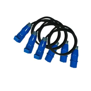 IP44Industrial Bouchons avec Câble D'extension, CE VDE Câble D'extension avec Extérieure Étanche IP67 3P <span class=keywords><strong>16A</strong></span> 32A Coupleur H07RN-<span class=keywords><strong>F</strong></span> J & H - Product Image 1