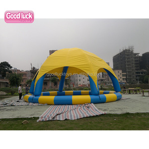 Piscines/couverture gonflables en Pvc de grande taille, dôme Transparent, 13/4M Tente gonflable de <span class=keywords><strong>piscine</strong></span> au-dessus du <span class=keywords><strong>sol</strong></span>, dôme - Product Image 3