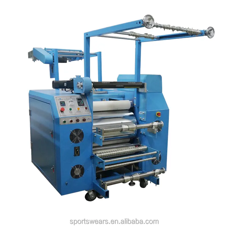 High speed lanyard printing roller heat transfer machine for ribbon printing