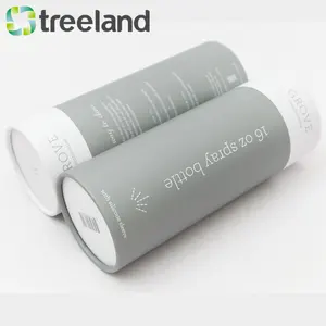 Rigid Round Box 3 Piece Telescopic Paper Tube T-shirt Packaging