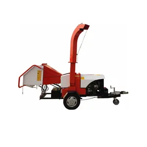 Usado pequeno chipper madeira 15hp madeira chipper japonês