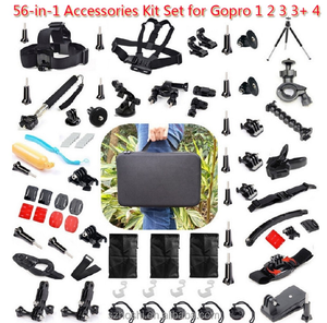 Kit de caméra d'action sportive personnalisable Hoshi, accessoires pour caméras d'action <span class=keywords><strong>gopro</strong></span> Hero10/9/8/<span class=keywords><strong>Fusion</strong></span>/Insta - Product Image 3