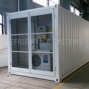 10 T capacité Aluminium conteneur modulaire bloquer l'usine de glace avec de la glace du - Product Image 4